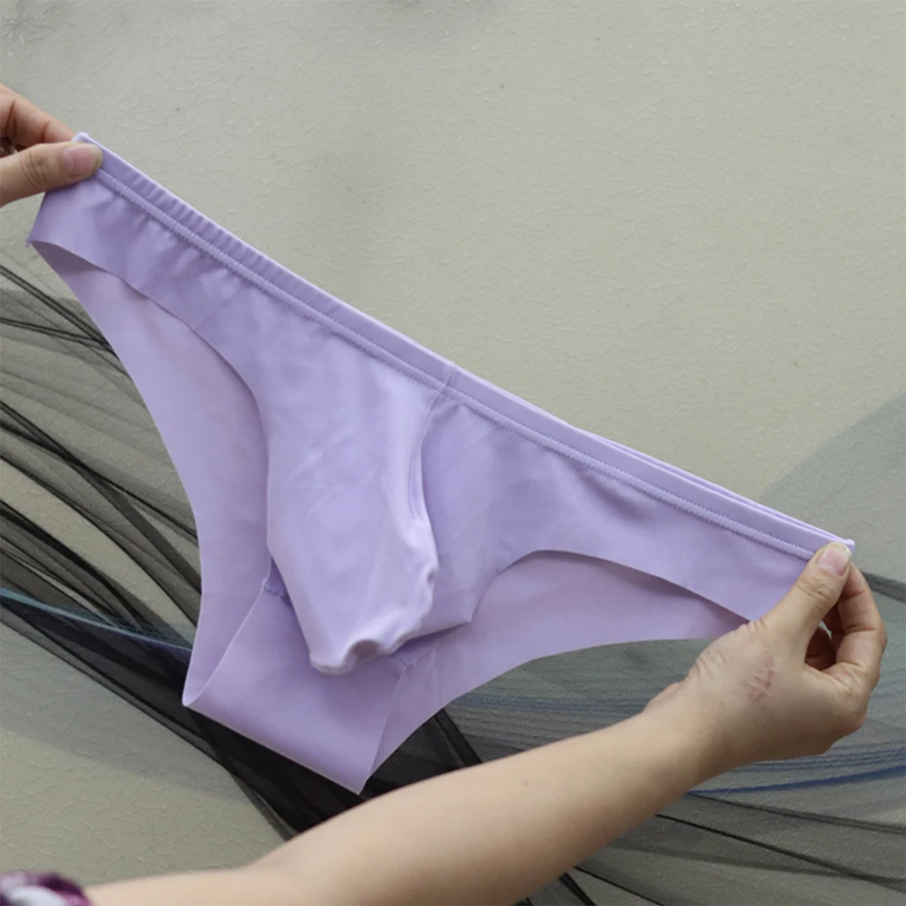 Men Sexy Elephant Briefs Seamless Very Hot Lingerie Half-covered Buttocks Bikini Pouch Underwear For Man Lingerie Unisex Panties