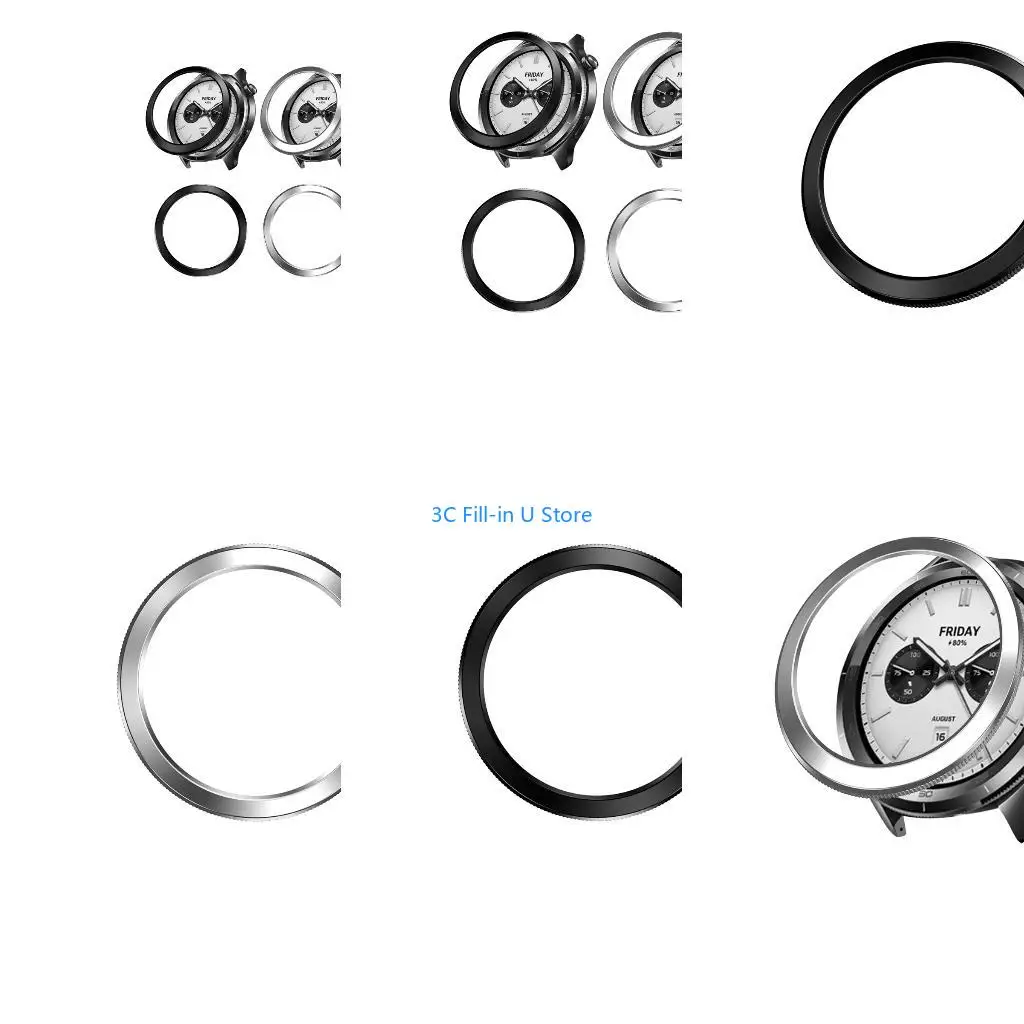 G8TA Modern Bezel Guard Cover for S4 Wearables Premium Polycarbonate Construction