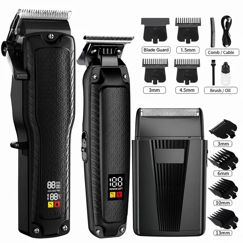 Professional men's hair clippe - Beard Trimmer recension och pris