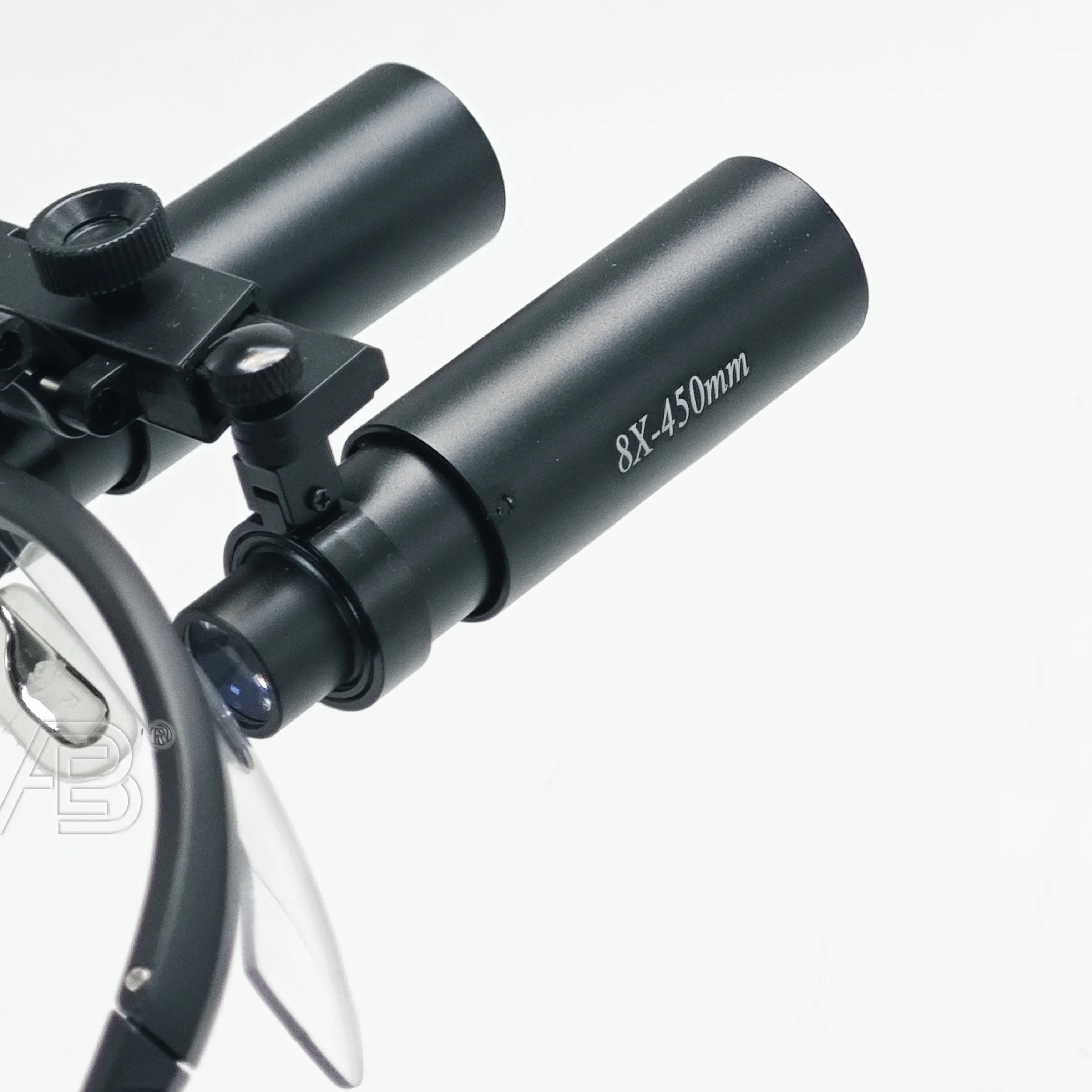 عدسة تكبير عالية 8x جديدة مع مصباح أمامي سلكي LED على شكل نظارات مكبر لجراحة الجراحة جهاز جماليات بيطرية #3