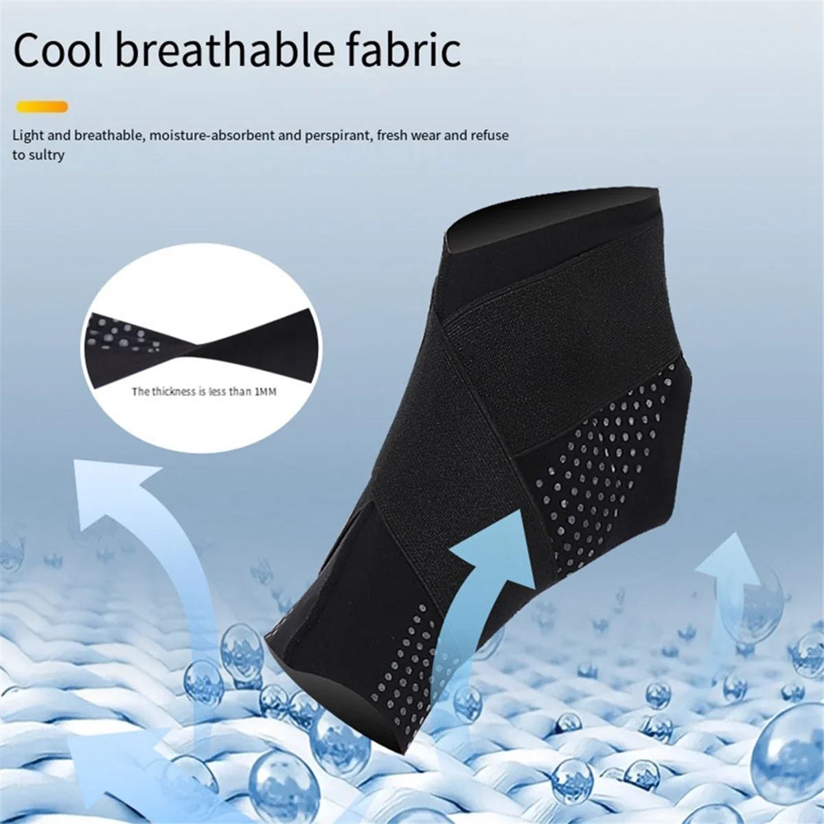 ABMW-2PCS Ankle Brace, Adjustable Compression Ankle Support Men & Women, , Stabilize Ligaments XXL