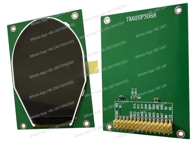 

2,5-дюймовый цветной круглый ЖК-дисплей (38P/30P) с контроллером ILI9335, разрешение 320(RGB)*240, интерфейс 8/16 бит (с платой/без платы)