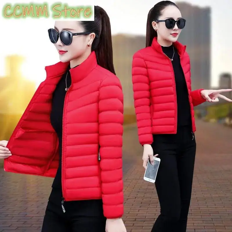 Cotton-padded Women's Short Coat Winter New Female Slim Thin Tide Ins Jacket Thin Joker Self-cultivation Overcoat