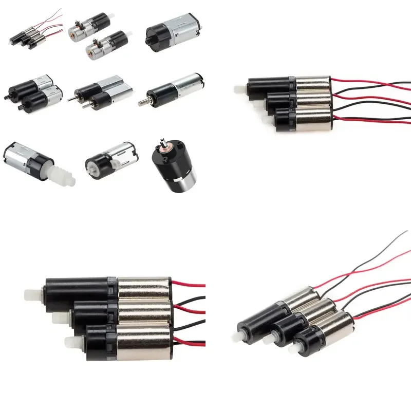 Stable 3V 6mm Miniature Plastic Planetary DC Coreless Gear Motor for Drone and Toy Mini Gearbox Factory Supply