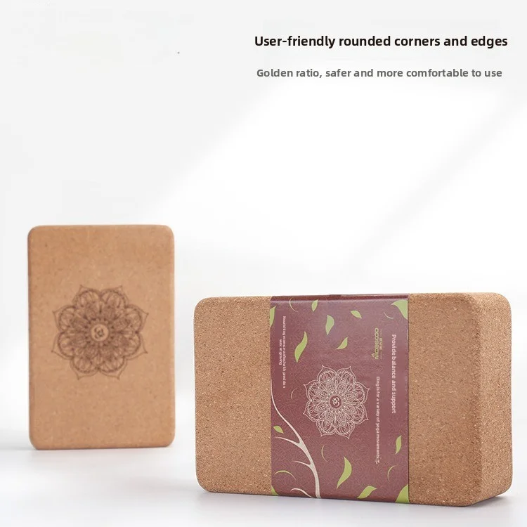 

Cork Yoga Block & Ball Set - Massage Relaxation Stretching Roller