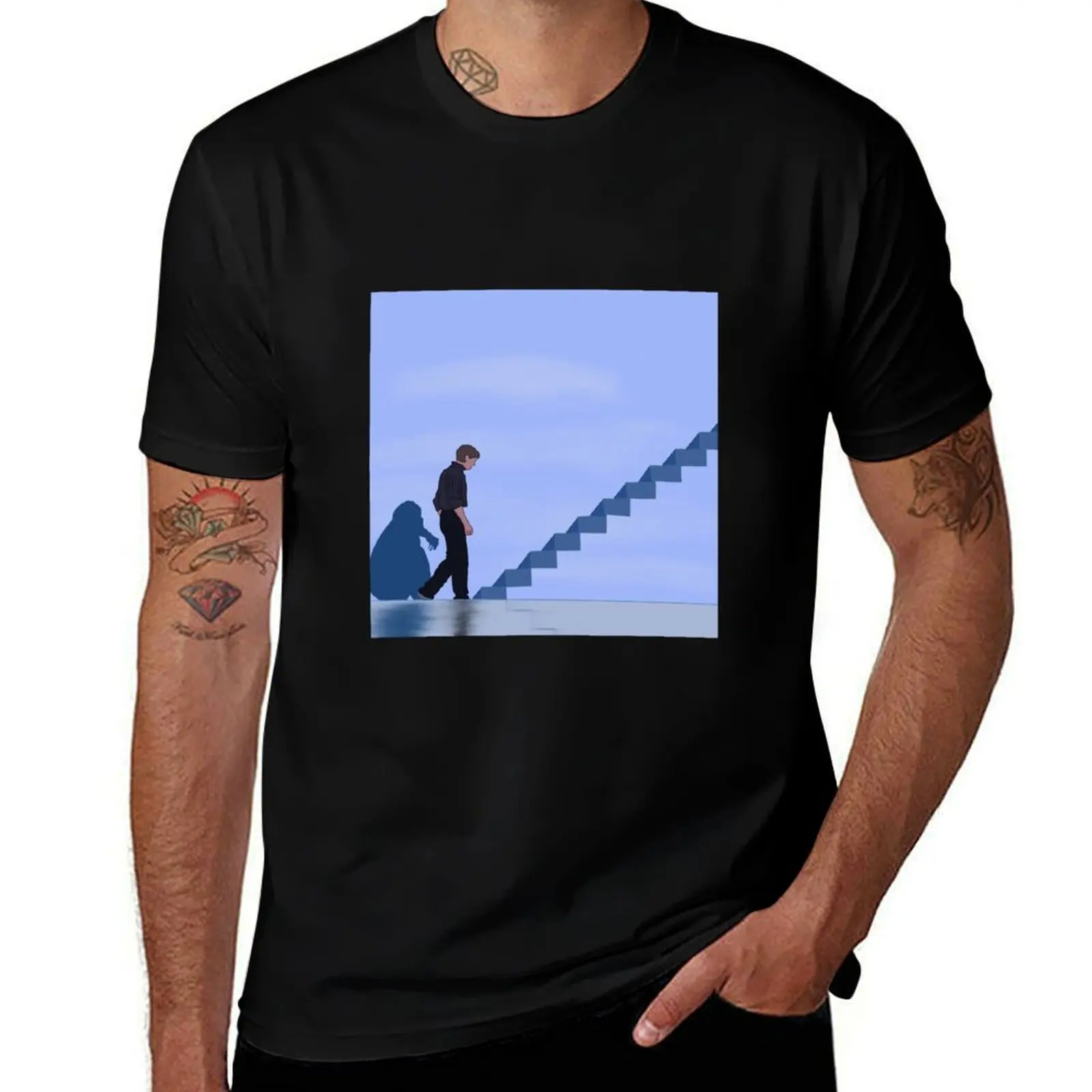 Футболка The Truman Show, футболка больших размеров с короткими рукавами