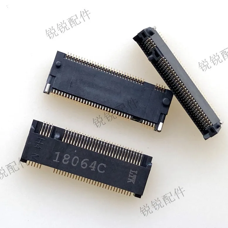 For LTK NGFF Receptacle M.2 SSD Holder, Slot 67P M key card slot H3.0 4 + 5 pins