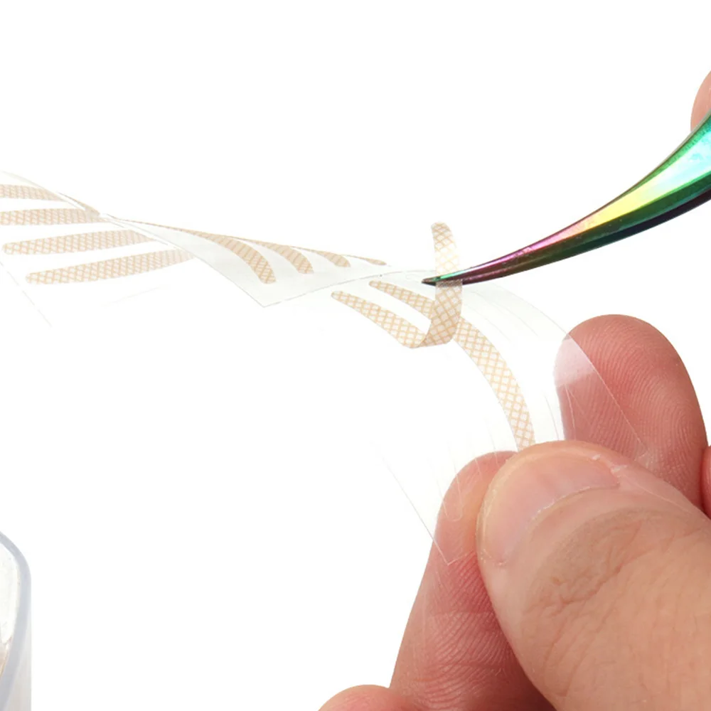 600/1800Pcs Double Eyelid Tape Stickers Breathable Invisible Eye Stickers Lift Strips For Eyes Waterproof Eyelid Tape Tool