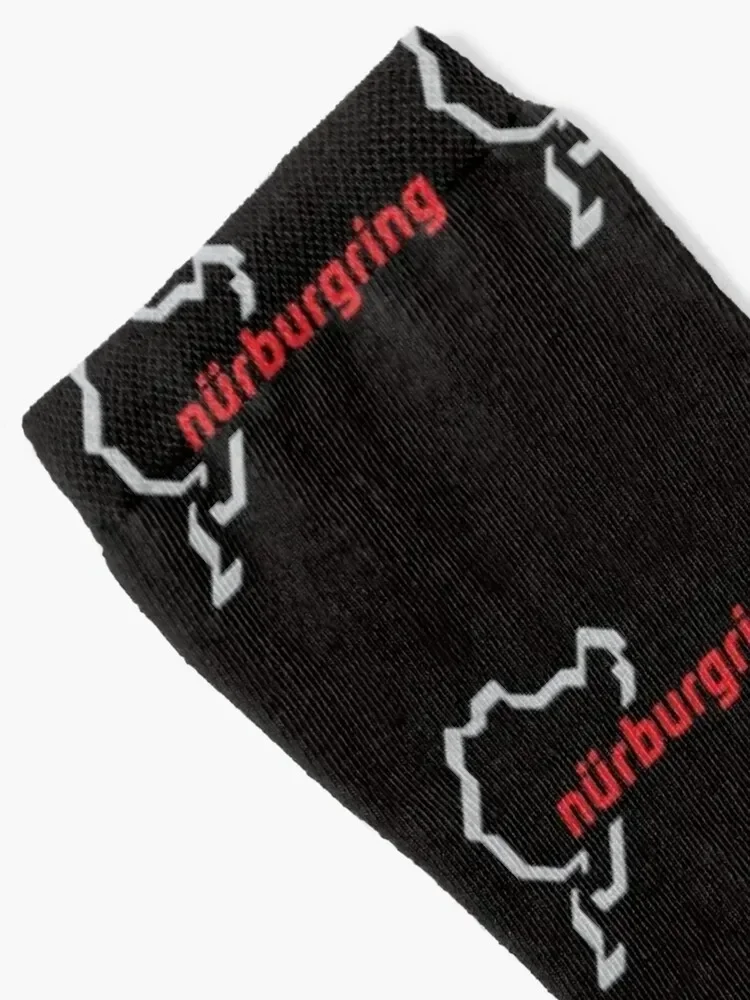 Race Track Germany Nurburgring Socks Wholesale luxury colored Woman Socks Men's