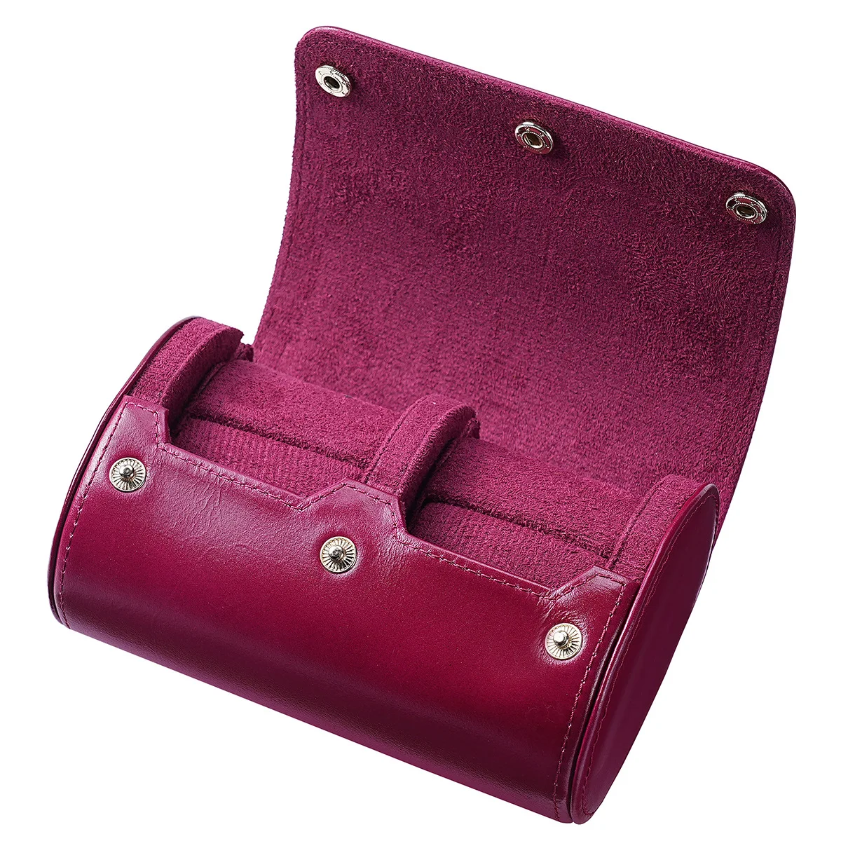 New Man Handbag For Watch  Leather Ring Earring And Necklace Bag Man Bag Oil Wax Leather Watch Storage Case Set Of 2 For Men - view 6