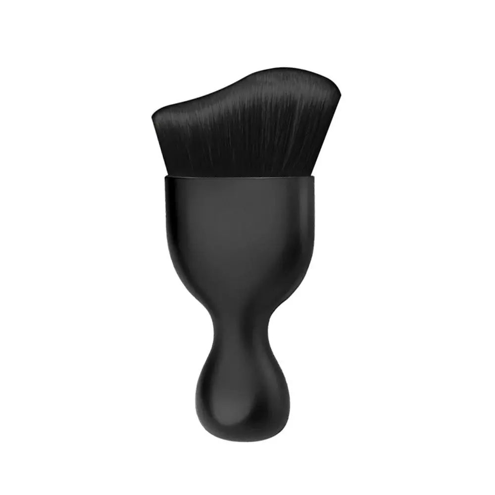 Multifunctional Cleaning Brush Soft Bristle Car Interior Cleaning Tools Nail Art Brush with Dust Cover White Remove Dust Brush