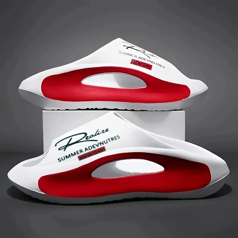 

Men's comfortable indoor slippers for spring and summer, fashionable slippers