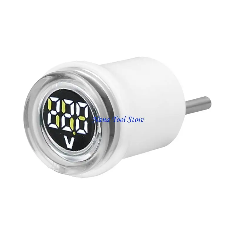 31GJ Electric Power AC230V Digital voltages Meter Round Panel LED Digital Voltmeter