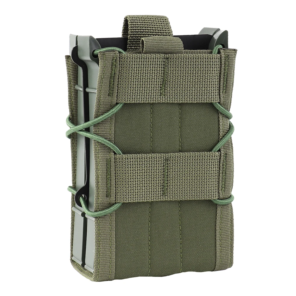 Tiger Double Magazine bag quick-release Function bag 5.56/7.62molle Double-layer accessory bag