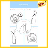 Automatic Sensor Soap Dispenser Touchless Liquid Handsoap Dispenser With Infrared Motion Sensor 300Ml/11Oz Easy To Use A
