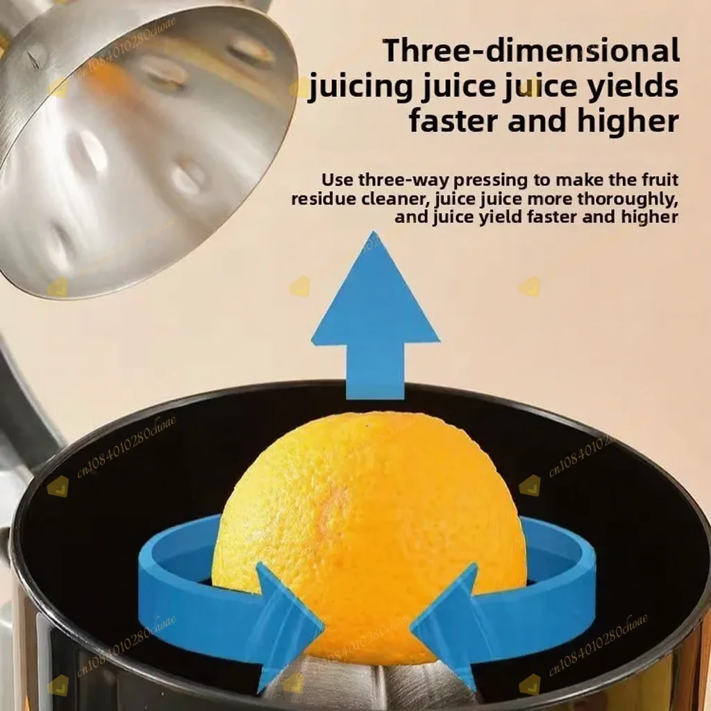 Commercial Aluminum Alloy Electric Orange Press Orange Lemon Grapefruit Press Ju