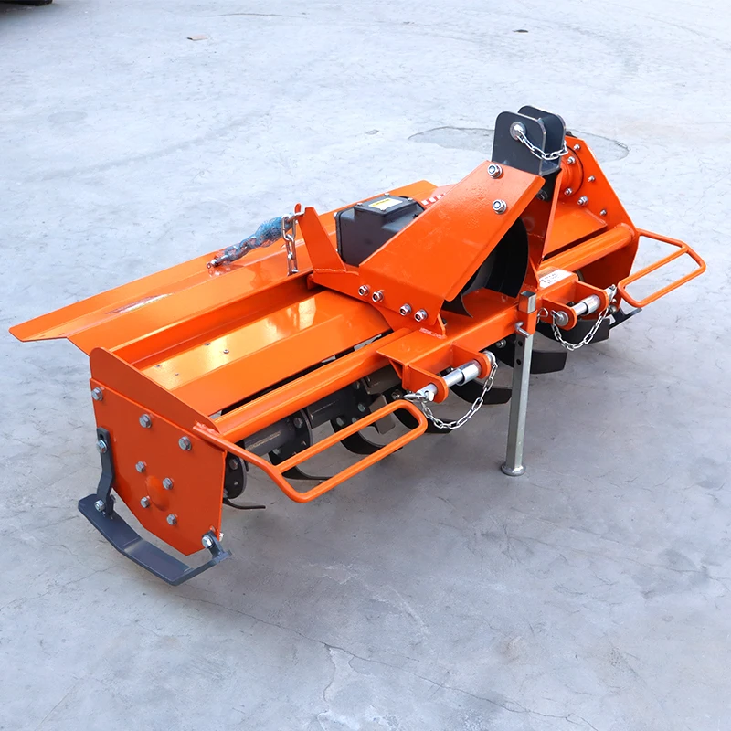 

Industrial Grade Rotary Tiller Heavy Steel Construction 20-30HP Engine for Commercial Farming