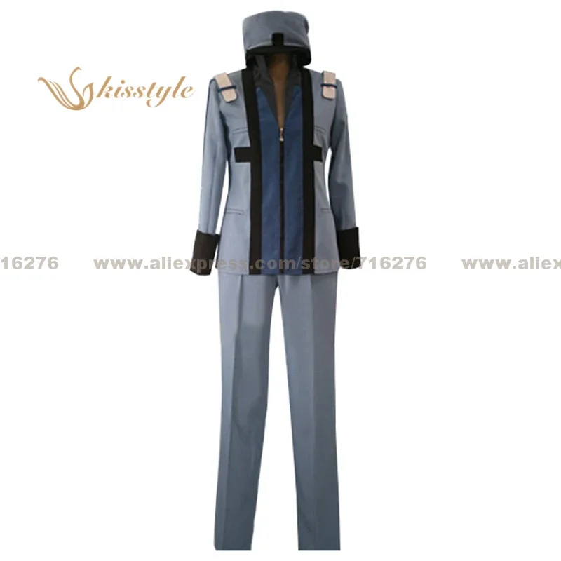 Kisstyle Fashion Mobile Suit Gundamm 00 Sergei Smirnov New Uniform COS Clothing Cosplay Costume,Customized Accepted