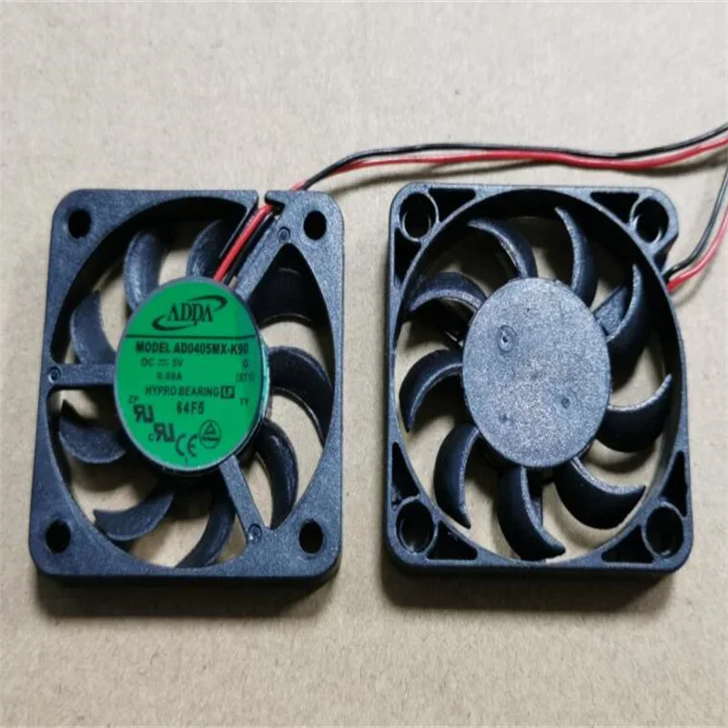 

ADDA 4007 5V 0.09A fan AD0405MX-K90 two-wire ultra-thin fan