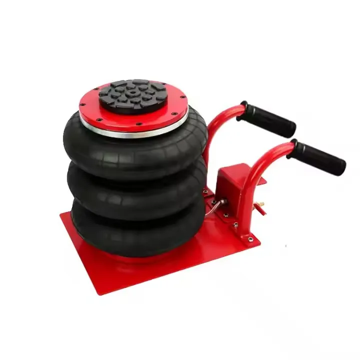 Portable Inflatable Car Pneumatic Airbag Lifting Jack Triple Bag Jacks with Air Floor Steel Material