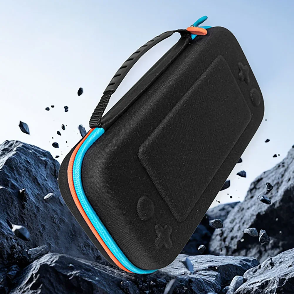 حافظة صلبة حقيبة حمل للتبديل 2 لحقيبة وحدة التحكم في الألعاب Switch Oled مع حامل بطاقة الألعاب حقيبة حمل منظم