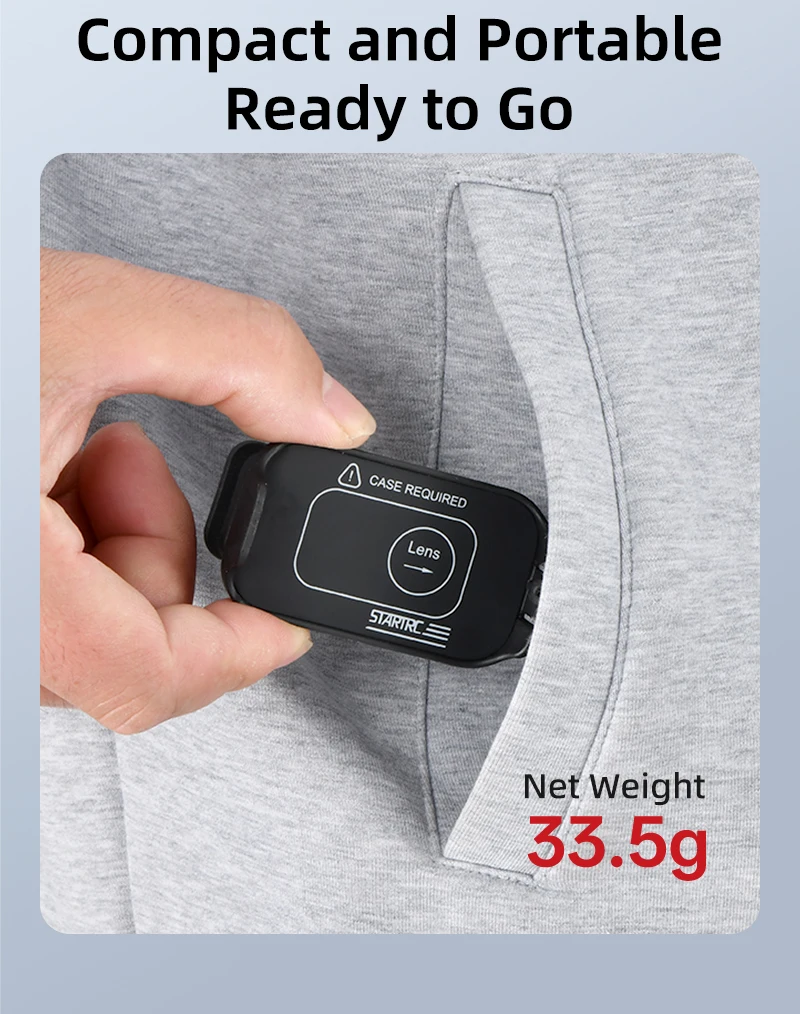 Magnetischer Rucksack-Clip-Halter für DJI OSMO NANO, Schnellverschluss-Anti-Shake-Clip, unterstützt DJI Original-Schutzhüllen – Detail 6