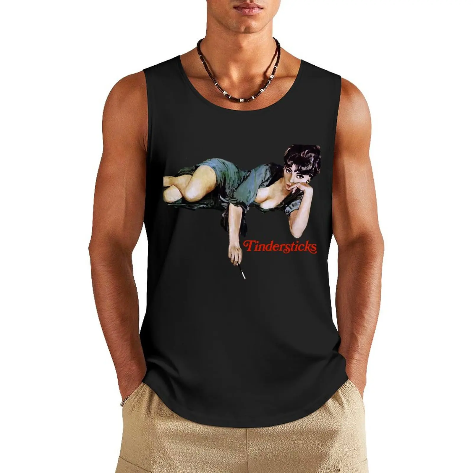 

Tindersticks Tank Top T-shirt Men's gym sleeveless Men's t-shirts vests for men Men's gym t-shirt
