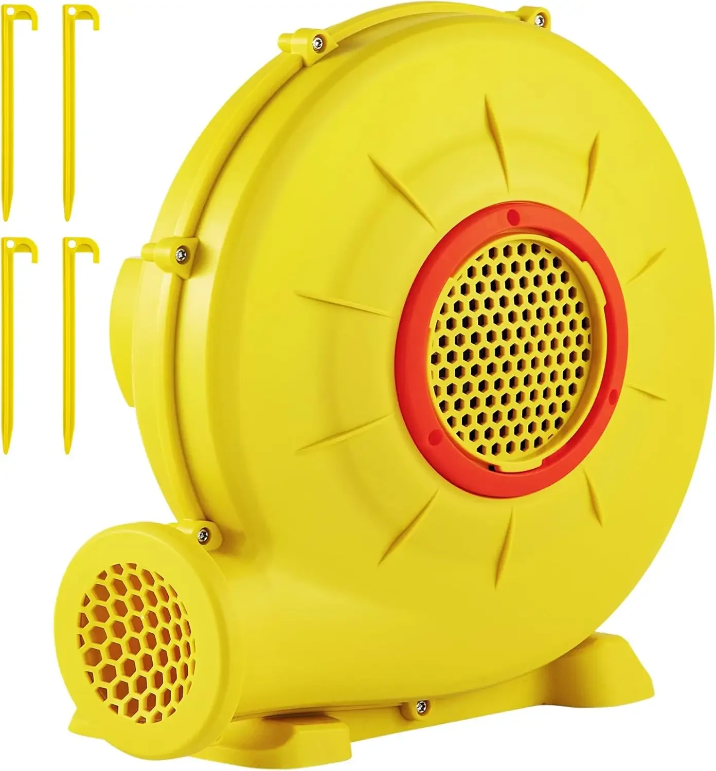 

Air Blower, 450W 0.6HP Inflatable Blower, Portable and Powerful Bounce House Blower, 1750Pa Commercial Air Blower Pump Fan