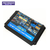 126  / 112 Hot games for Mega Drive Genesis, RETROAD MD126in1  MD112in1 Collection,1G, Full Chip,JP Version Plastic Shell