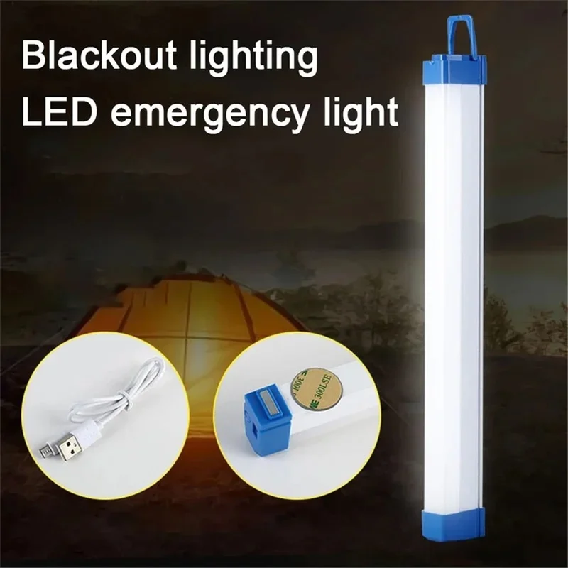 LED Night Light USB Rechargeable Emergency Light for Outdoor Indoor Work - 20W/ 40W/ 60W