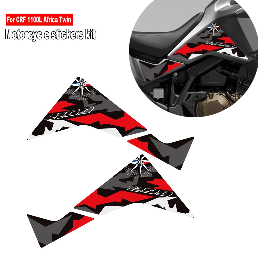 

Защитные накладки на бак, боковые накладки, наклейки для коленей для мотоциклов CRF1100L Africa Twin Adventure ADV Sports 2024-2026