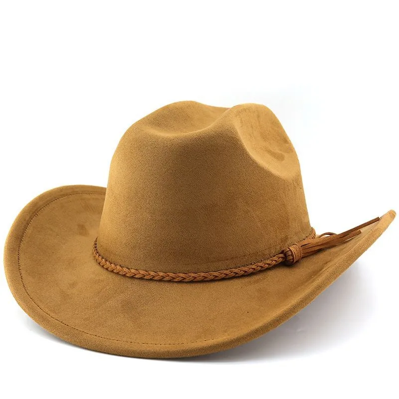 Women Fashionable Fedora Hat Britsh Style Outdoor Party Hat Multicolor New Model Woven Belt Versatile Elegant Ladies Hat Men