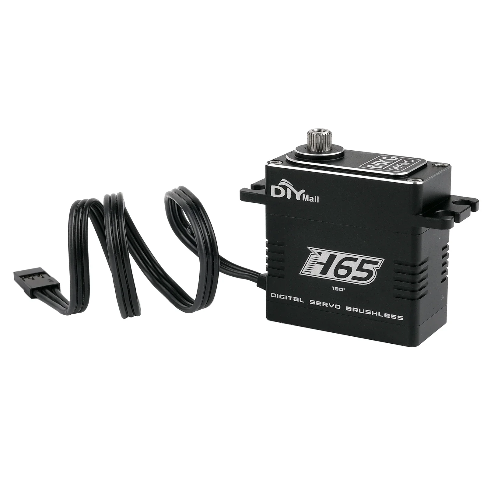 DIYmall H65 65Kg Brushless Digital Servo 8.4V High Torque Full Aluminum Case Steel Gears For 1/8 1/10 RC Car