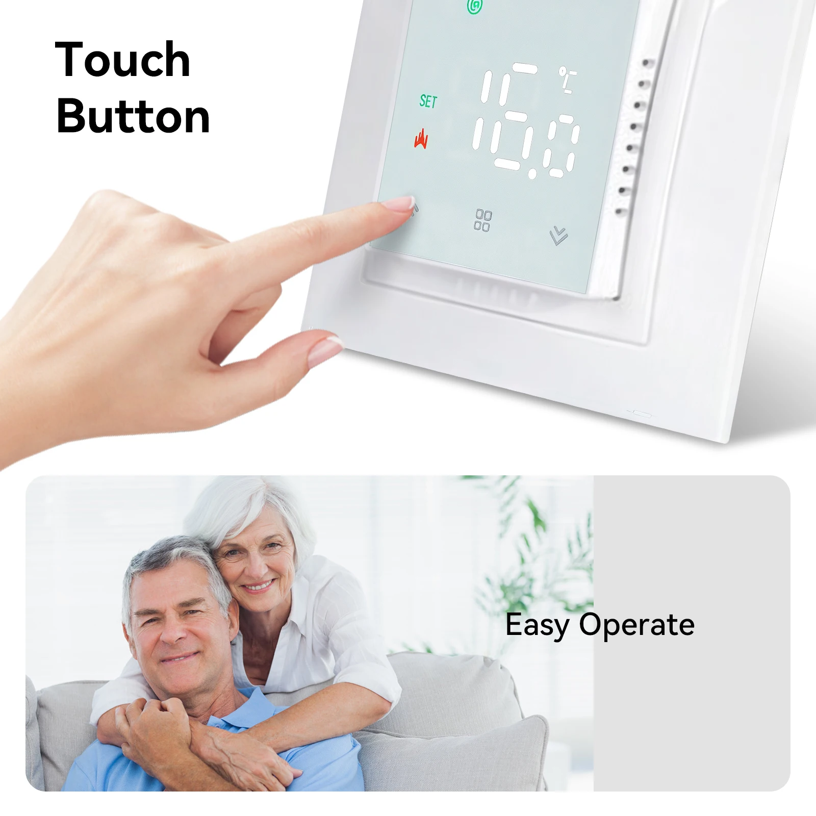 MincoHeat Tuya Smart Underfloor Heating Thermostat Programmable Thermoregulator Digital Home Heating Temperature Controller