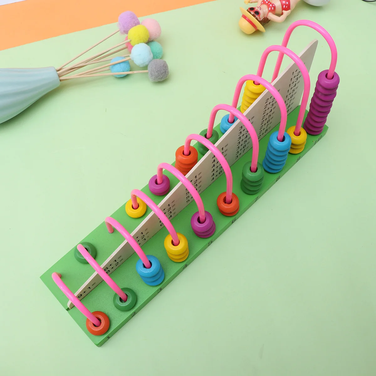 

Creative Abacus Kids Educational Math Tool Counting Beads Learning Numbers Preschool For Children Fine Motor Skills