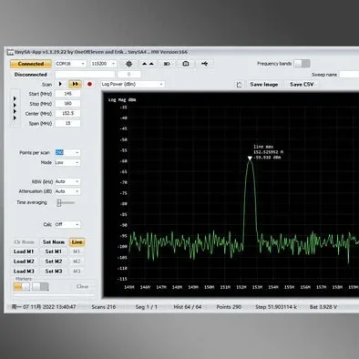 Spektrum analyzátor uitra 100k-5.3ghz RF signál vyvíječ kapesní drobný s 4inch displej pro tinysa