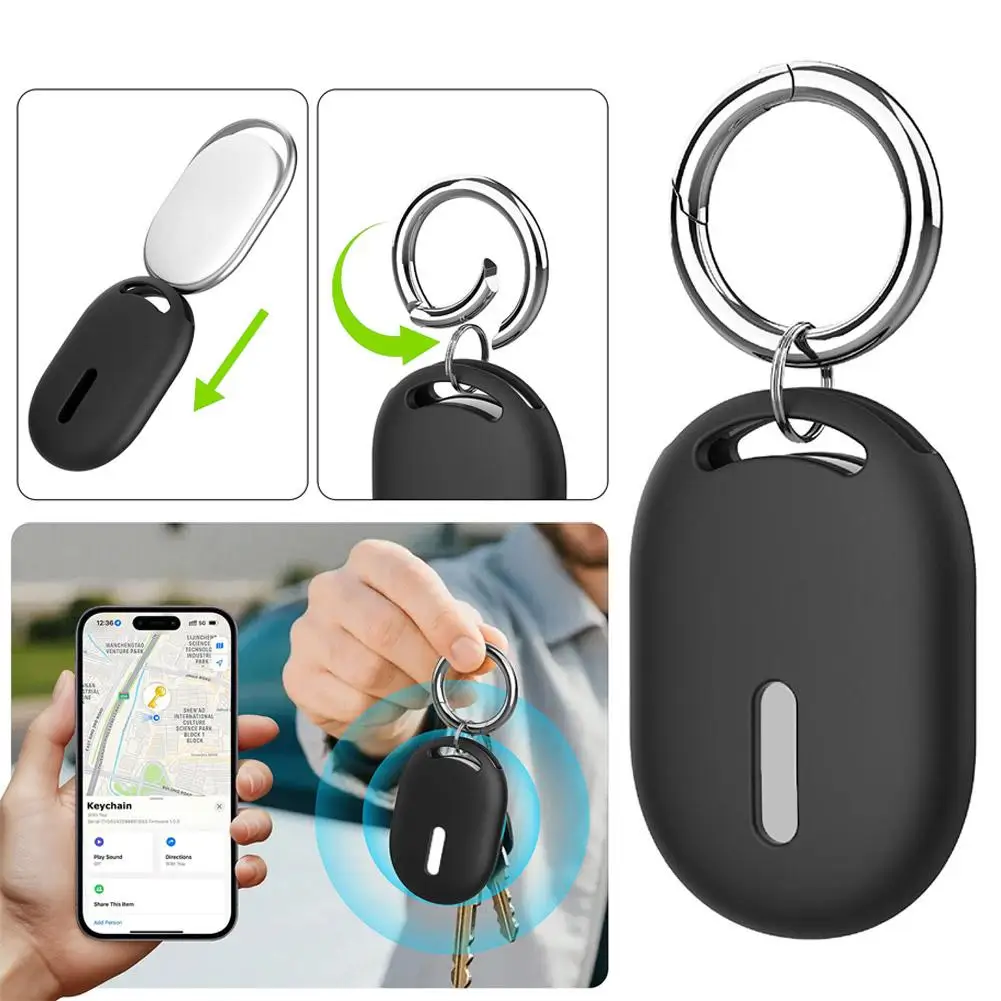 

Силиконовый защитный чехол для Xiaomi Tag BLE, защита от потери, чехол для Xiaomi Tag, чехол для брелока-локатора для домашних животных