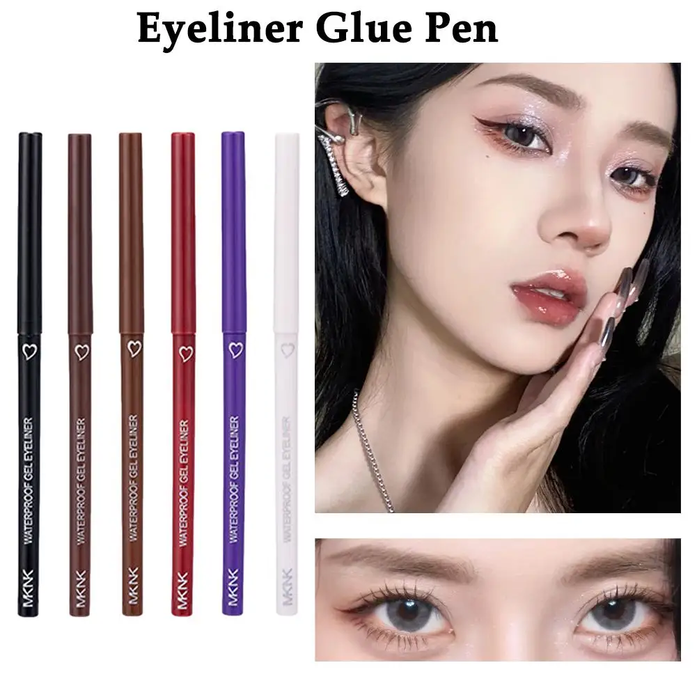 Eyeliner Gel Pen Waterproof Long Lasting Shiny Quick Dry Soft Smooth Eyeliner ultrasottile non Blooming Eyes Makeup Cosmetics