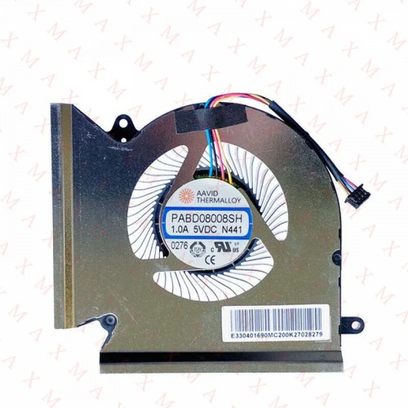 

LL New For MSI GE66 GL66 GP66 LAPTOP GPU COOLING FAN DC5V 1.0A PABD08008SH N441