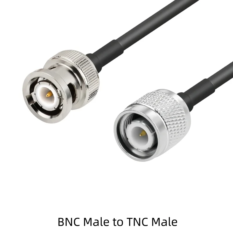 RG223 Double Shielded Silver-Plated RF Cable TNC to BNC UHF TNC Male Female Extension Cable High Frequency Conversion Cable