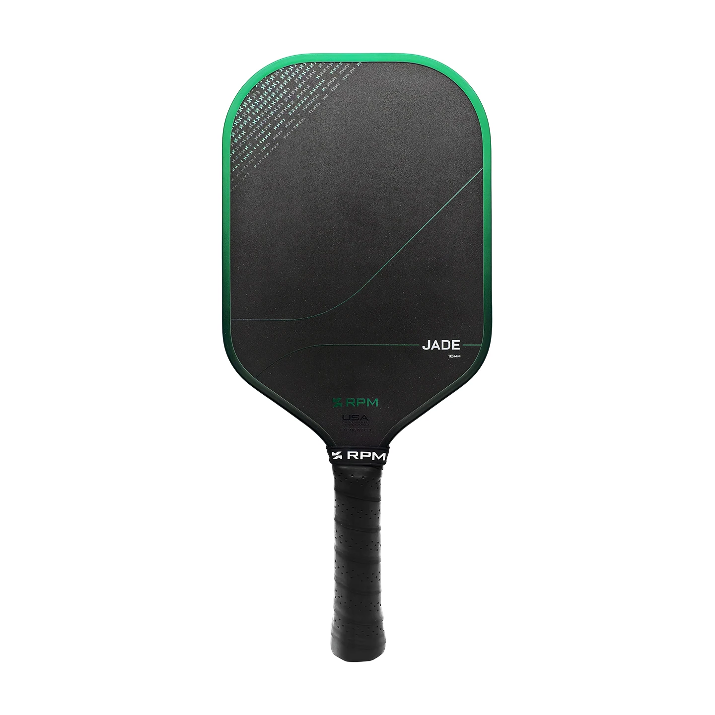RPM Jade Thermogeformter Pickleball-Schläger mit Karborund-Oberfläche und MPP-Schaumkern für Verbesserten Spin, Geeignet für Fortgeschrittene Spieler – Detail 4