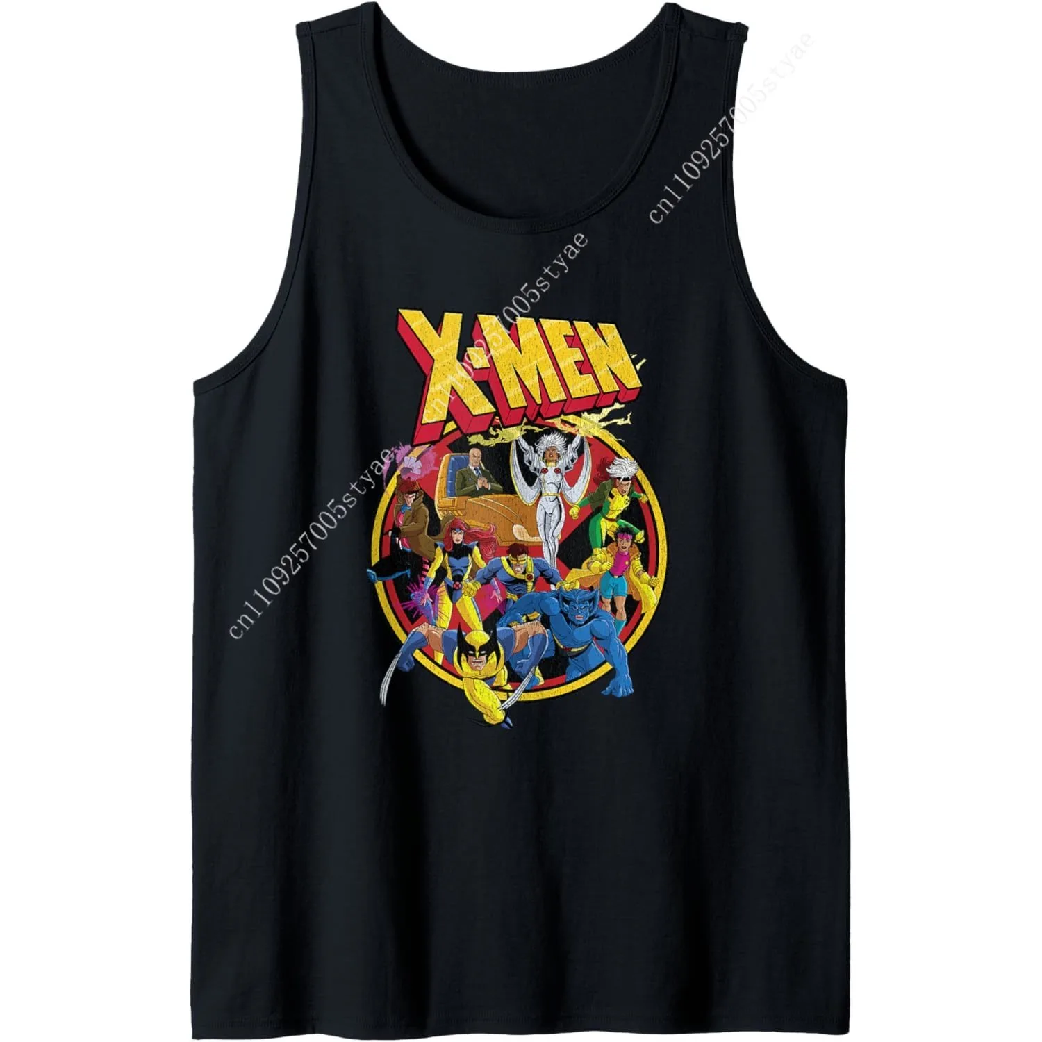

Marvel X-Men Animated Series Retro 90s Tank Top