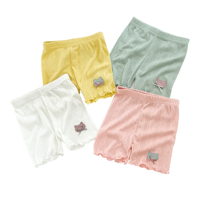 Summer Kids Girls Shorts Cotton Safety Pant Underwear Girls Briefs Short Beach Pants Kids Girls Short Leggings For 3-12 Year