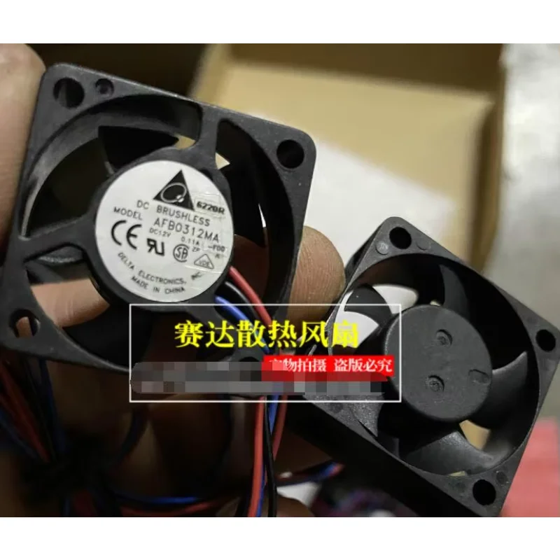 

Delta Electronics AFB0312MA DC 12 В 0,11 А 30x30x10 мм 3-проводной охлаждающий вентилятор для сервера