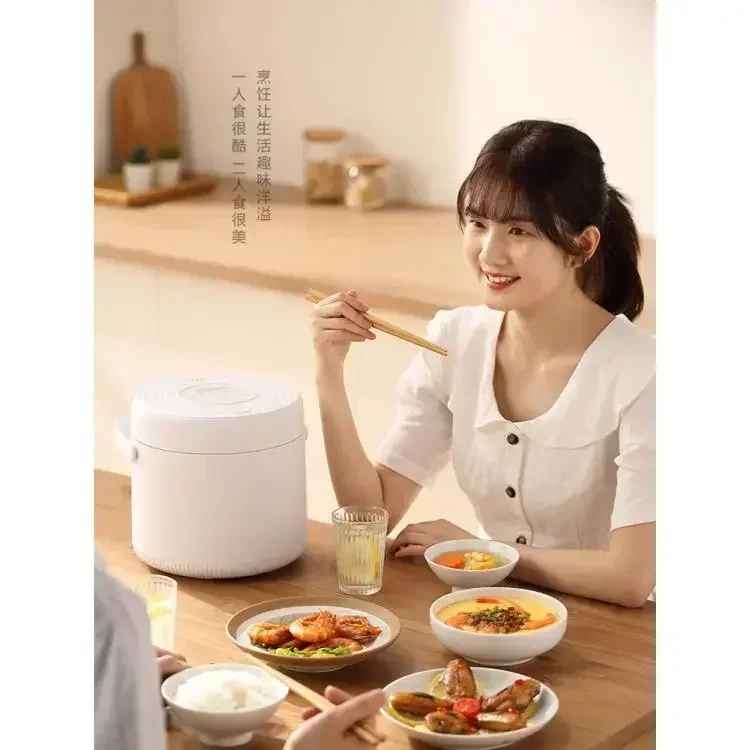 Mini Rice Cooker 110V 220V Dual Voltage Small Rice Cooker for 1 to 3 People Japanese Export Household Use