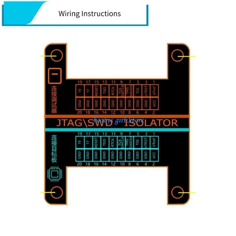 

C7AB Electrical High-Voltages Isolation JTAG/SWD Isolator for Protect Debugger