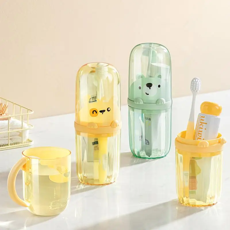 New Travel Mouthwash Cup, Brushing Cup, Toothbrush, Toothbrush Cup Portable Home Washing And Toothpaste Storage