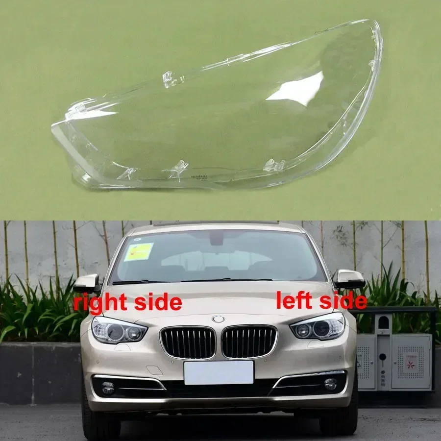 For BMW 5 Series F07 2010-2017 GT525 GT530 GT535 GT550 Auto Accessories Headlight Cover Lampshade Lens Headlamp Shell Plexiglass