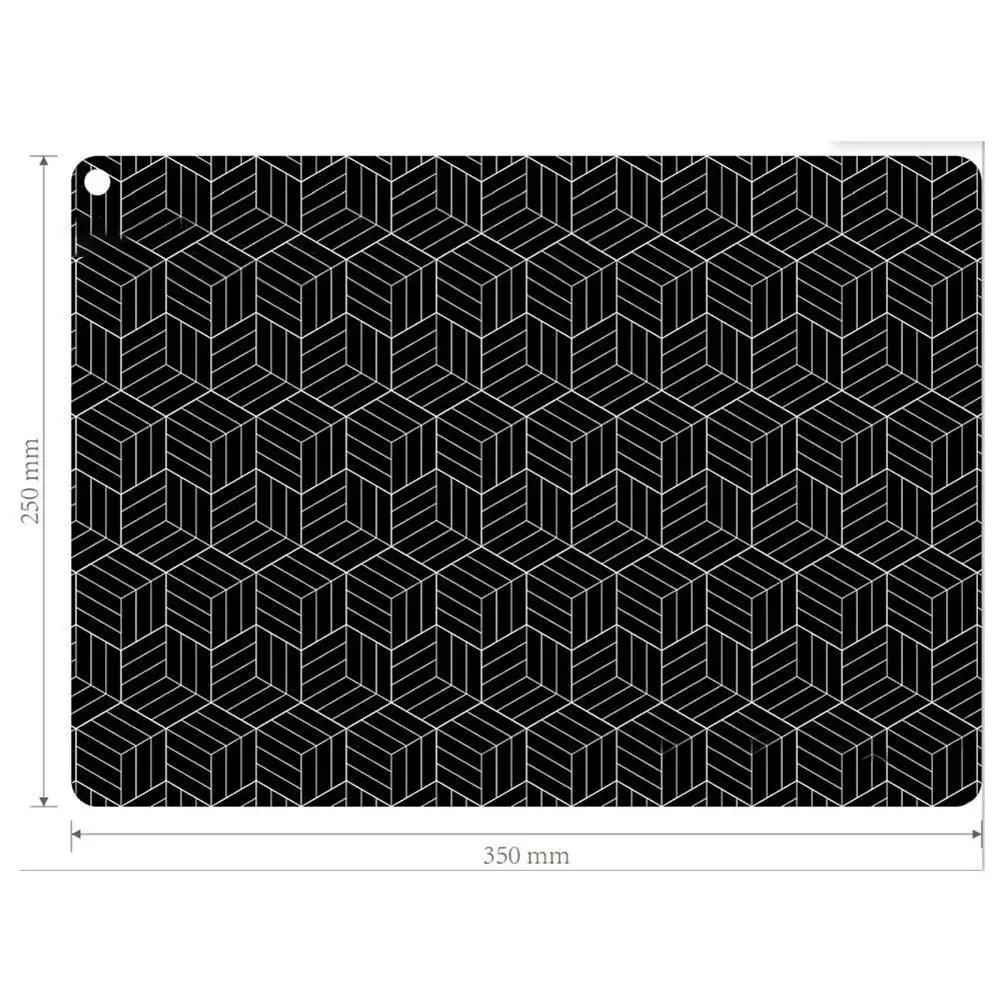 Silicone Mat with Heat Resistant Non Slip for Induction Hob and Electric Cooktops Protects Kitchen s 52 x 78 cm