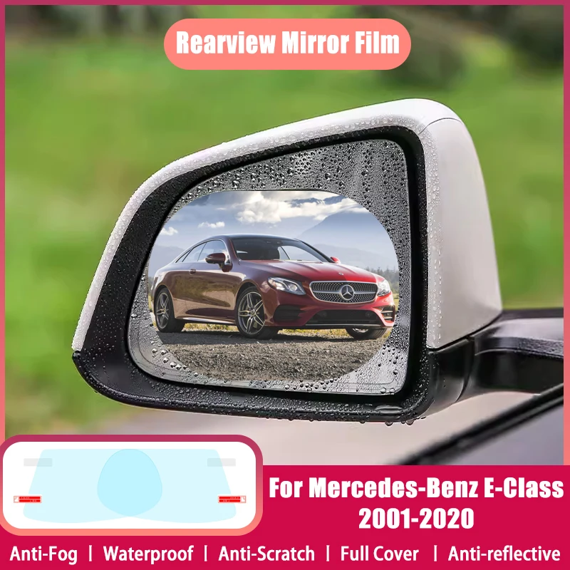 

Full Cover Protective Anti-Fog Film For Mercedes-Benz E-Class W211 W212 W213 Car Rearview Mirror Rain Waterproof Accessories